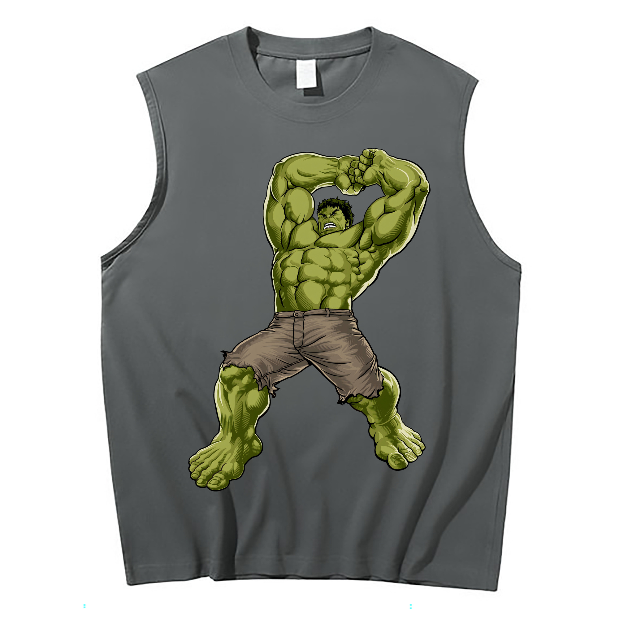 （画像用） アベンジャーズ The Avengers コットン100％タンクトップ（フロントプリント）